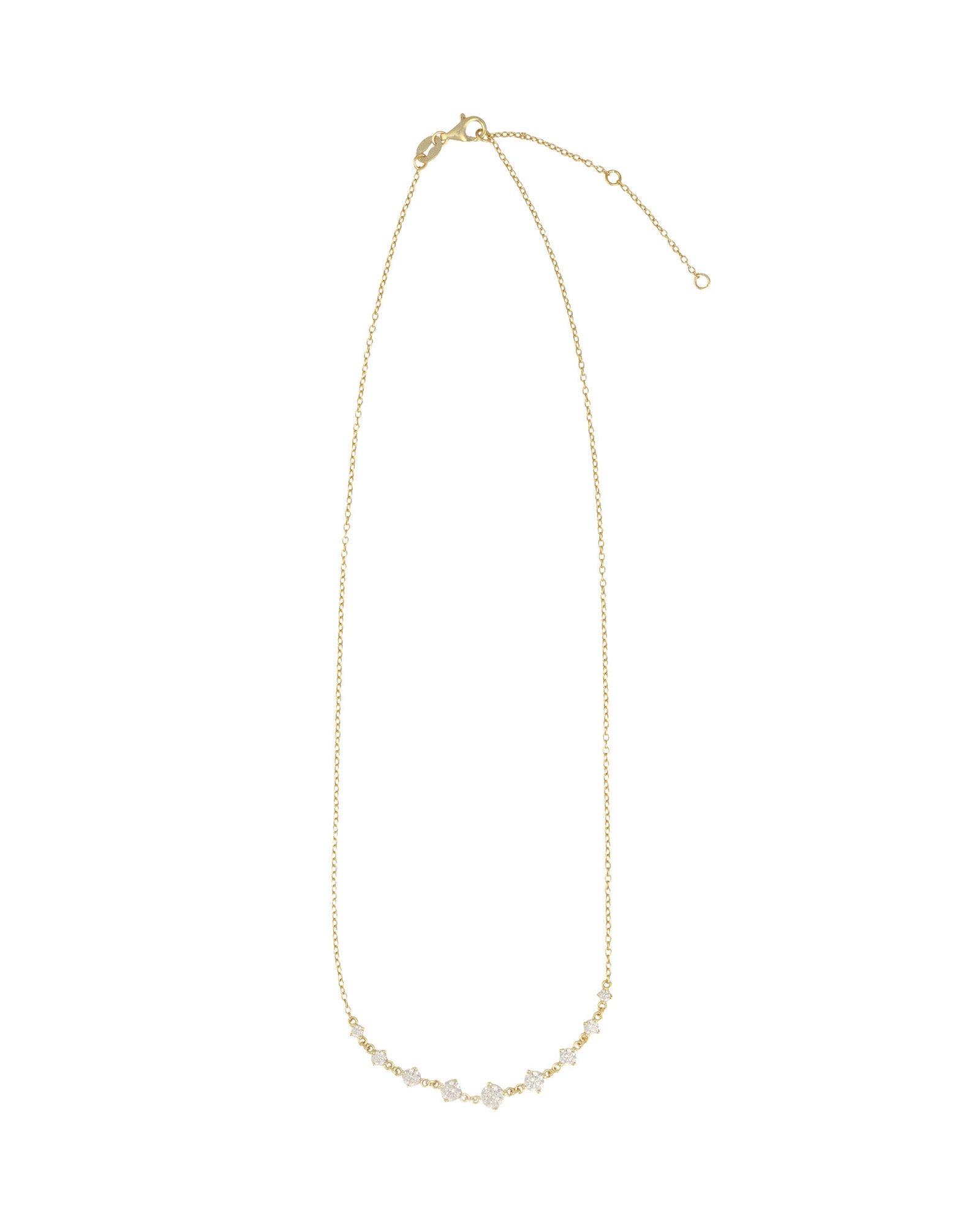 Quiet Icon-Radiant Taper Necklace-Necklaces-Blue Ruby Jewellery-Vancouver Canada