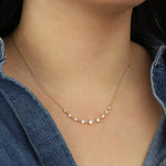 Quiet Icon-Radiant Taper Necklace-Necklaces-Blue Ruby Jewellery-Vancouver Canada