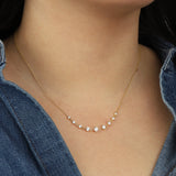 Quiet Icon-Radiant Taper Necklace-Necklaces-Blue Ruby Jewellery-Vancouver Canada