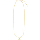Quiet Icon-Bloom Medallion Necklace-Necklaces-Blue Ruby Jewellery-Vancouver Canada