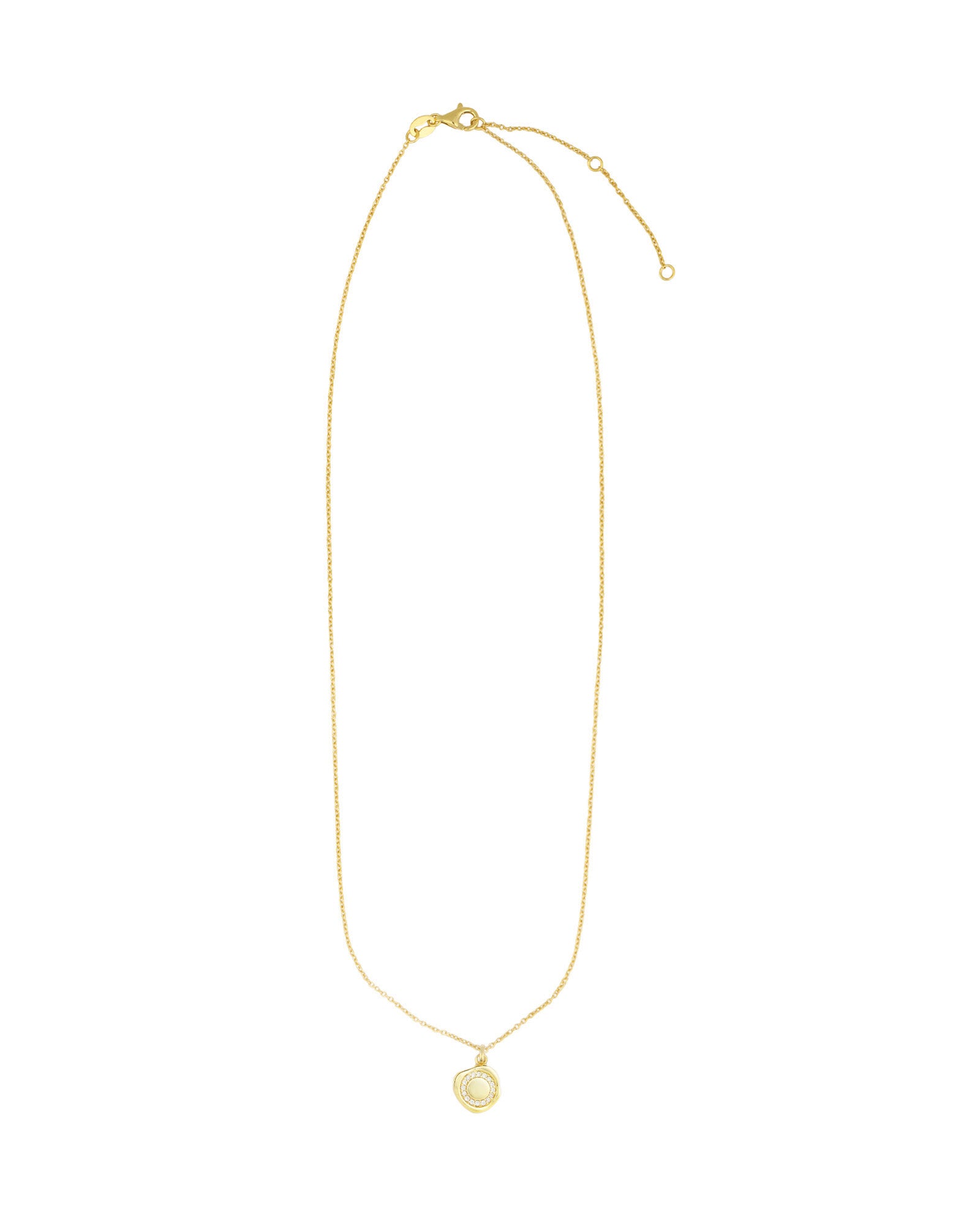 Quiet Icon-Bloom Medallion Necklace-Necklaces-Blue Ruby Jewellery-Vancouver Canada