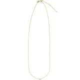 Quiet Icon-Triangle Solitaire Necklace-Necklaces-Blue Ruby Jewellery-Vancouver Canada