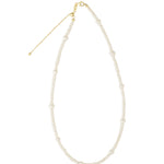 Quiet Icon-Mixed Size Pearl Necklace-Necklaces-Blue Ruby Jewellery-Vancouver Canada