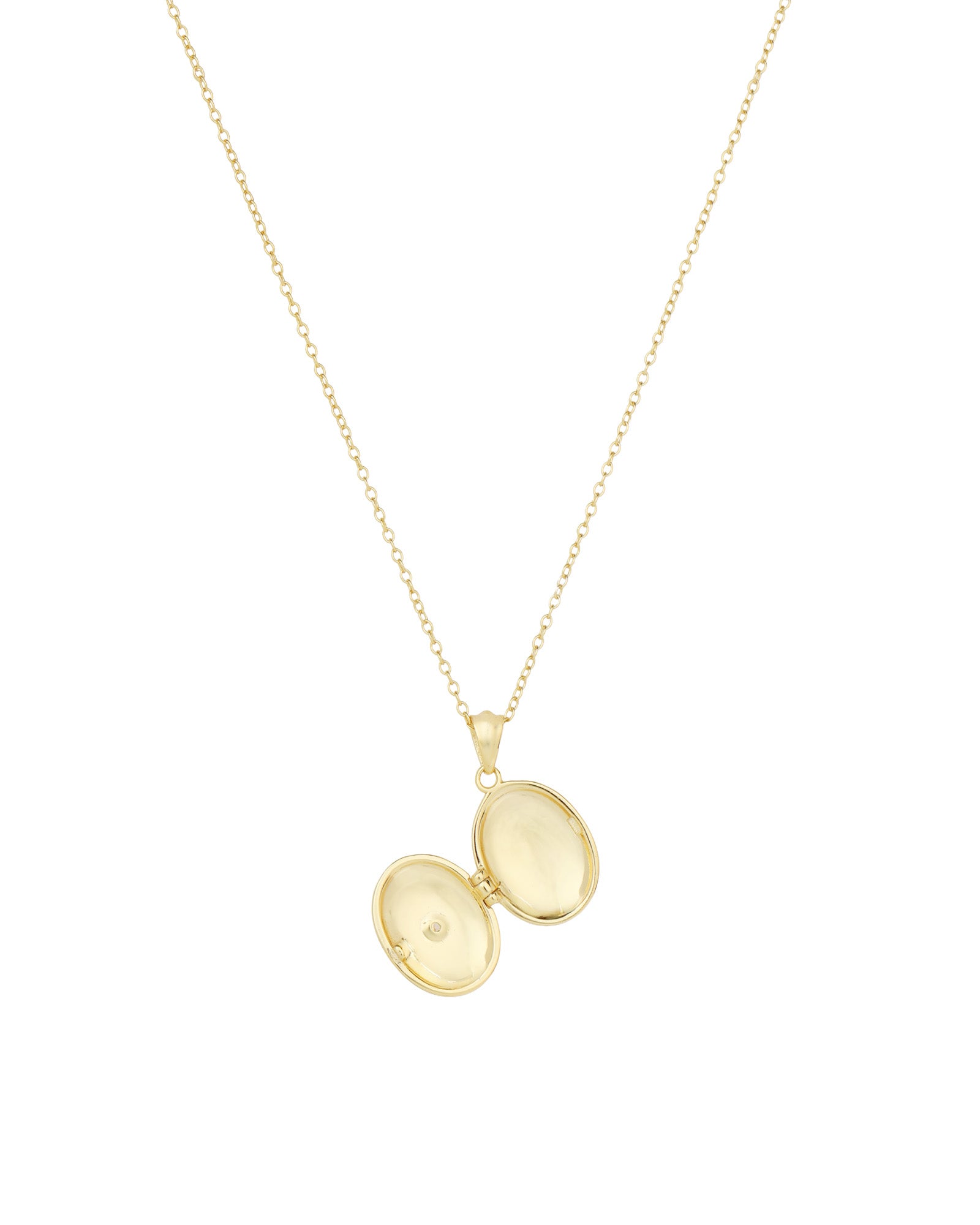 Quiet Icon-Celestial Star Locket-Necklaces-Blue Ruby Jewellery-Vancouver Canada