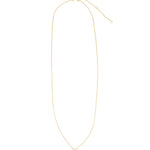 Petite Butterfly Necklace 14k Gold Vermeil, Cubic Zirconia