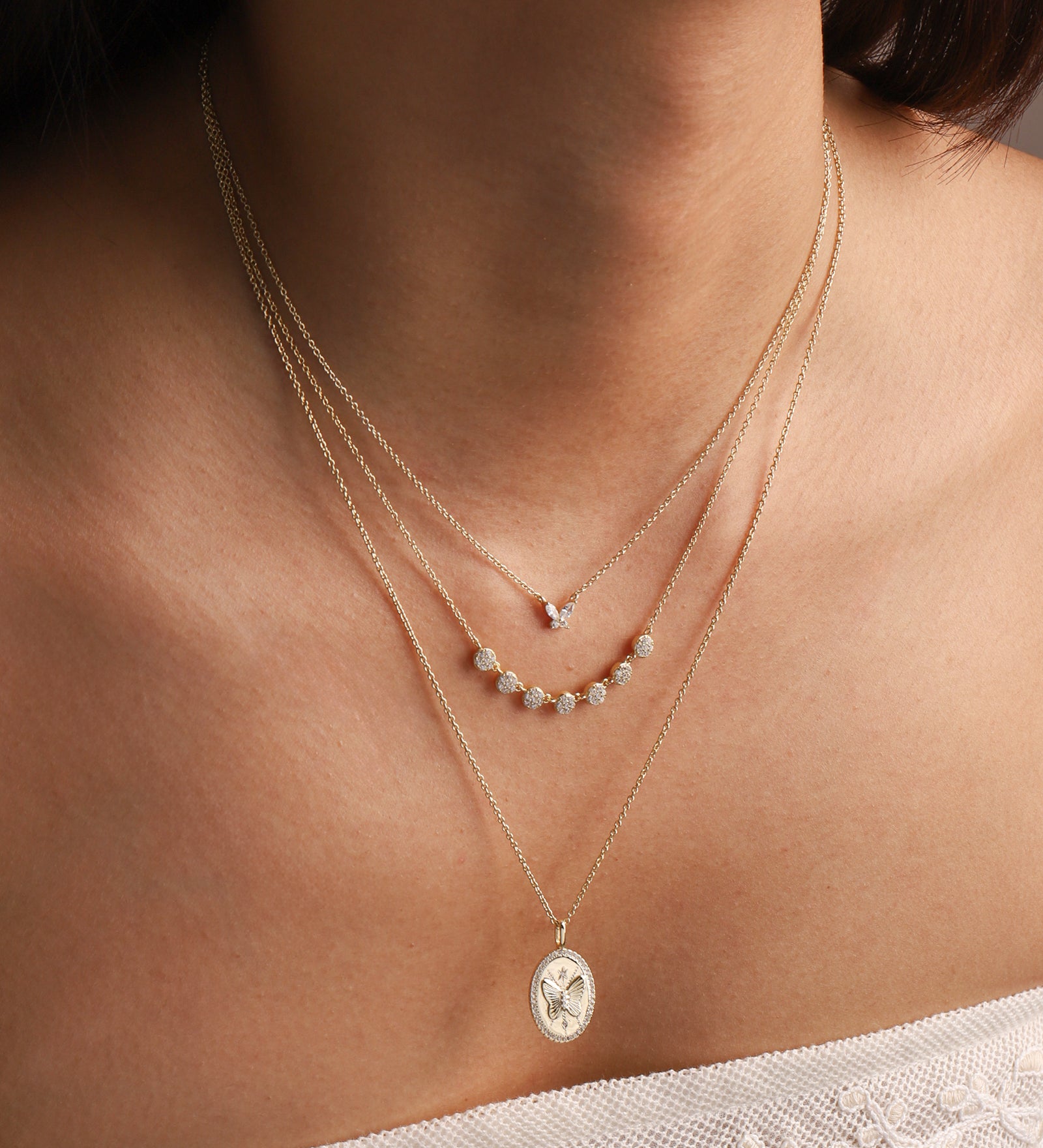 Quiet Icon-Petite Butterfly Necklace-Necklaces-Blue Ruby Jewellery-Vancouver Canada