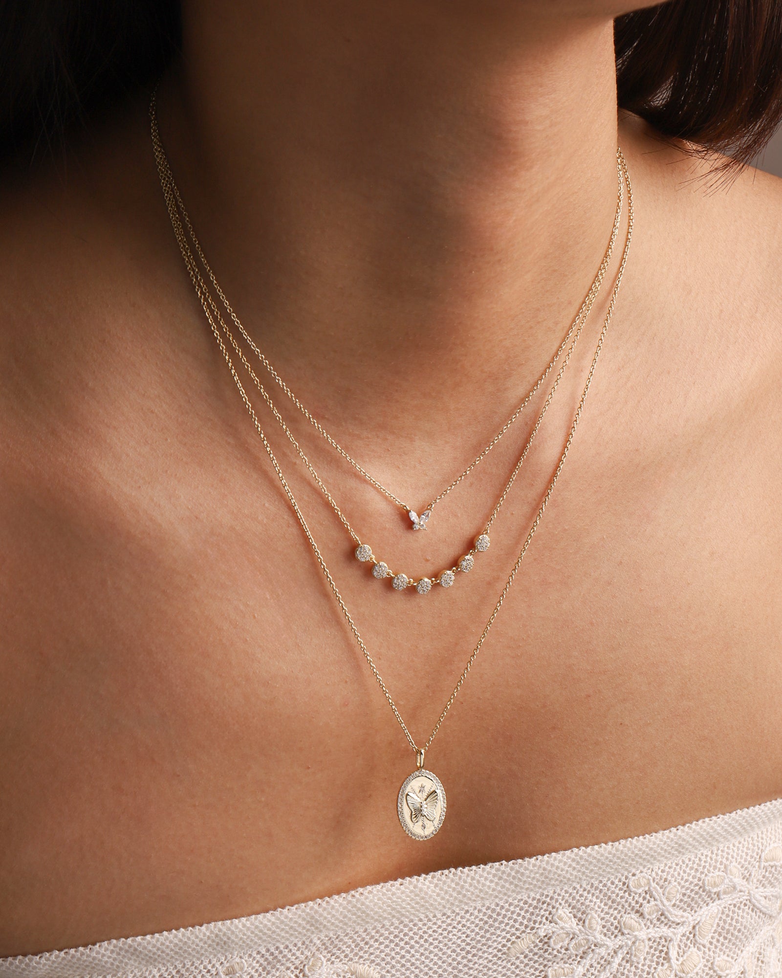 Quiet Icon-Petite Butterfly Necklace-Necklaces-Blue Ruby Jewellery-Vancouver Canada