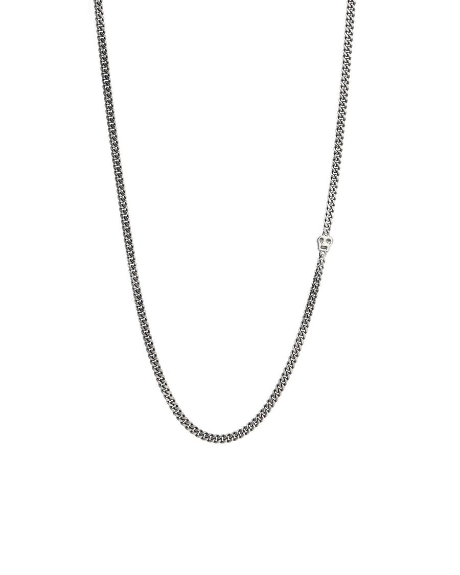 Scosha Mens-Endless Chain-Necklaces-Sterling Silver-Blue Ruby Jewellery-Vancouver Canada