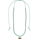 Not So Evil Eye Beaded Necklace Beads, Hand Sculpted Porcelain