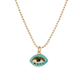 Not So Evil Eye Charm Necklace