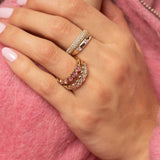 Olive & Piper-Sweetheart Ring Set-Rings-Blue Ruby Jewellery-Vancouver Canada