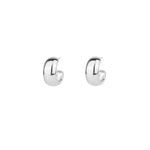 Tashi-Wide Hoops I 12mm-Earrings-Sterling Silver-Blue Ruby Jewellery-Vancouver Canada