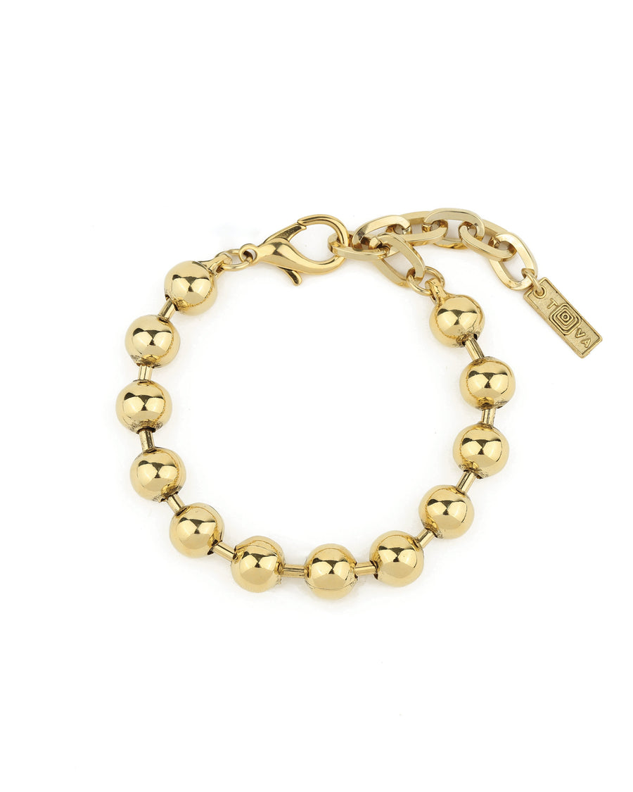 TOVA-Radmilla Bracelet-Bracelets-Gold Plated-Blue Ruby Jewellery-Vancouver Canada