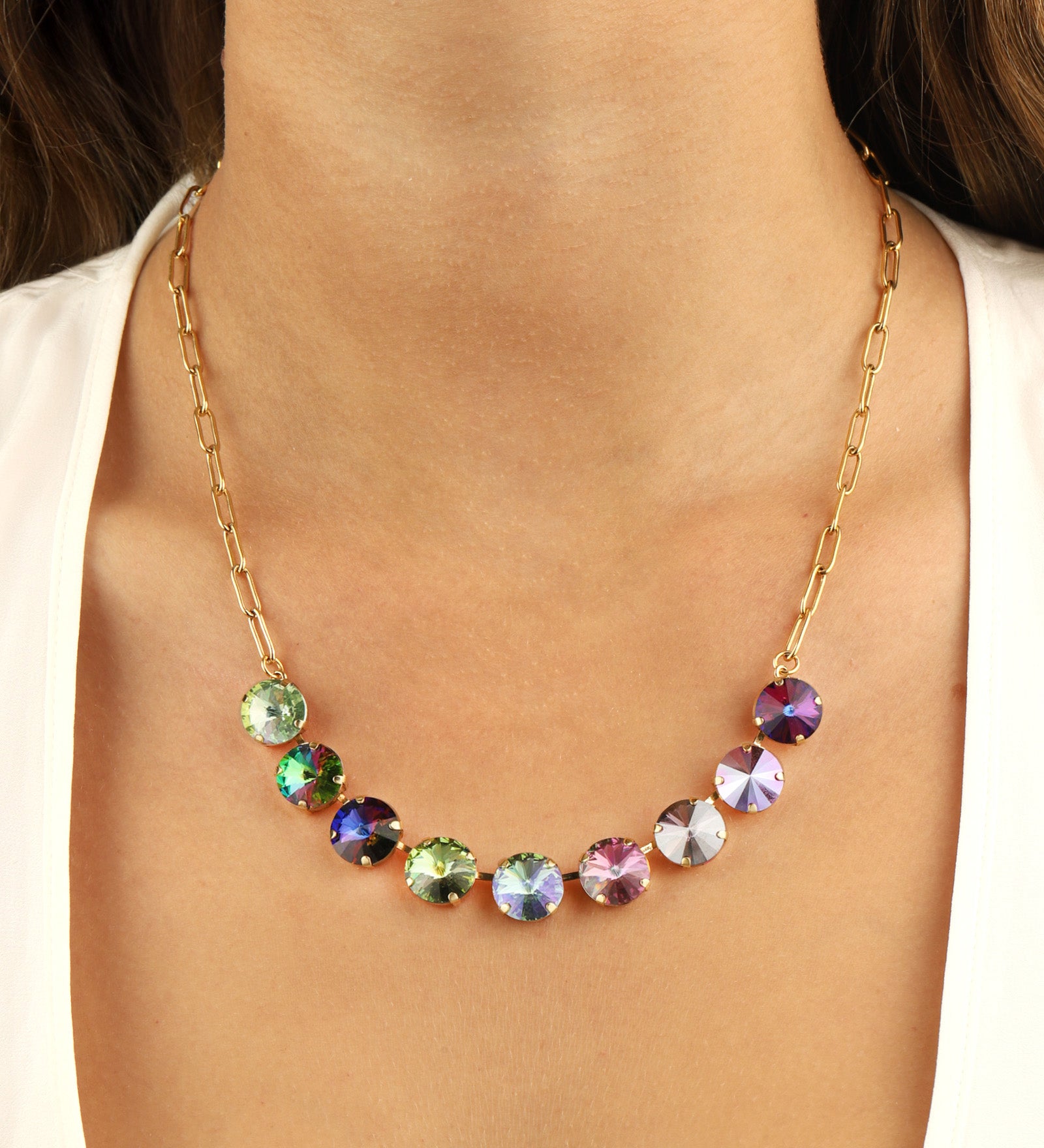 TOVA-Mini Sofia Necklace-Necklaces-Blue Ruby Jewellery-Vancouver Canada