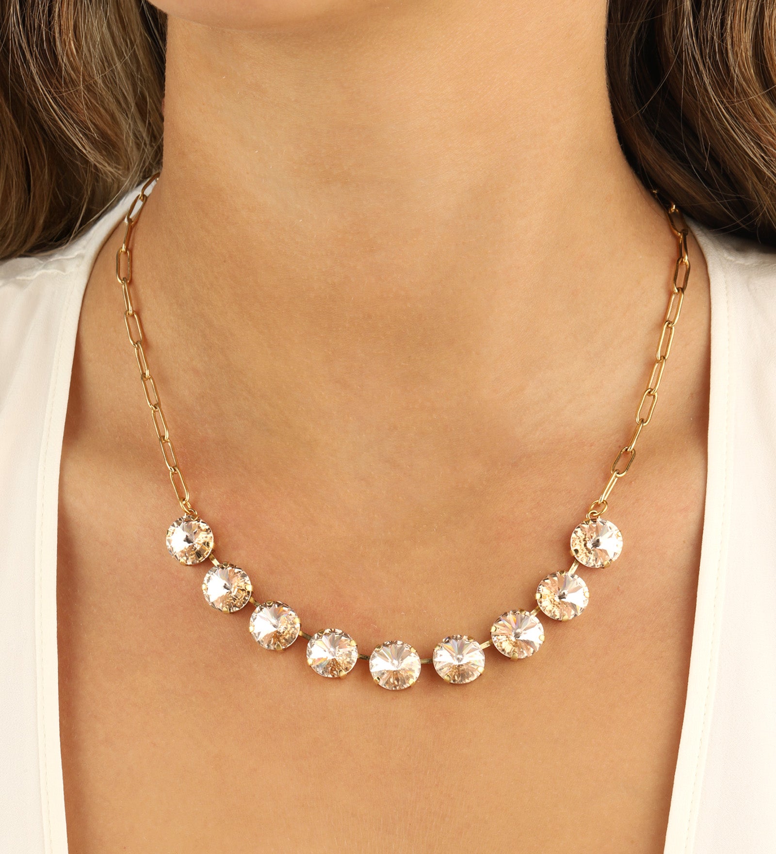 TOVA-Mini Sofia Necklace-Necklaces-Blue Ruby Jewellery-Vancouver Canada
