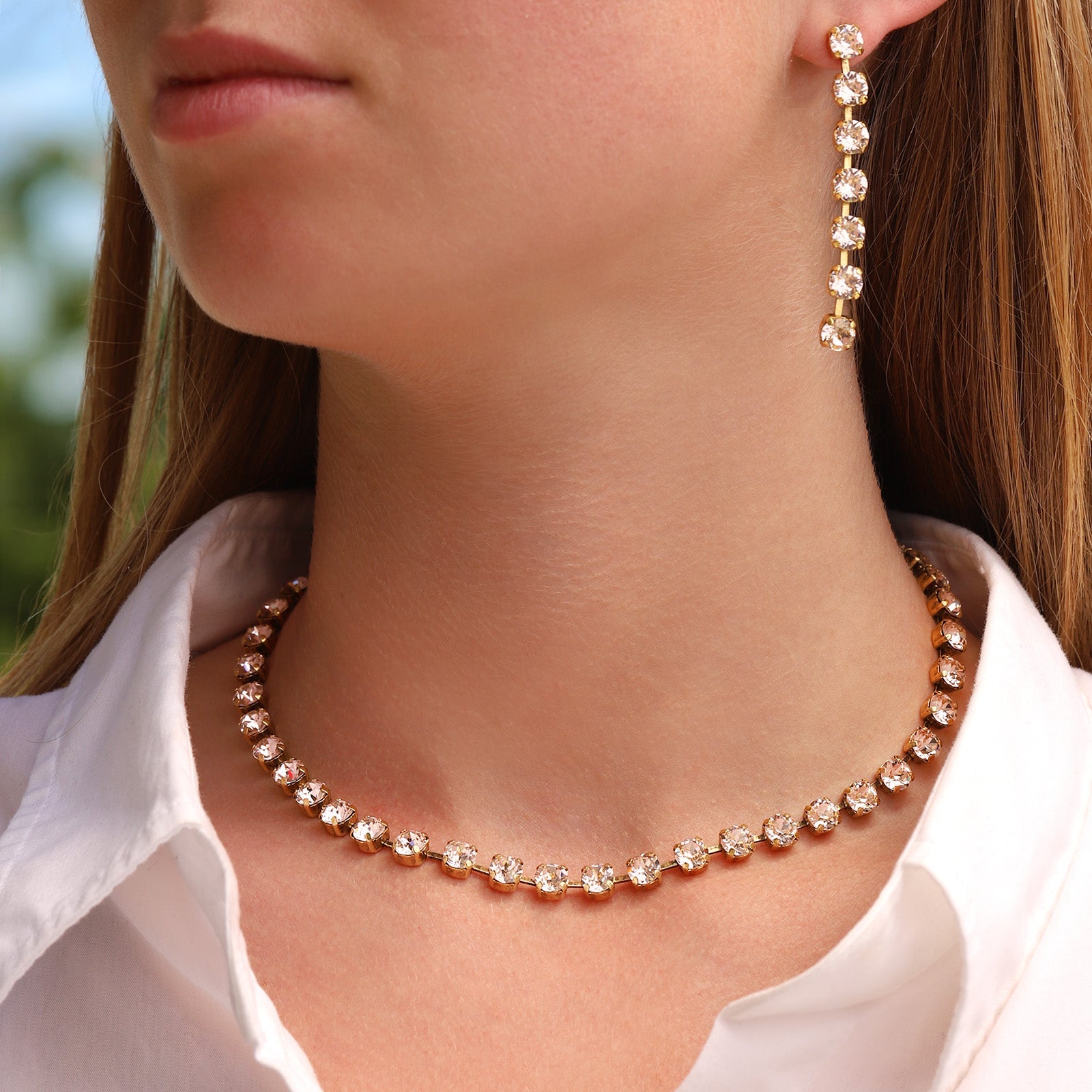 TOVA-Sarina Necklace-Necklaces-Blue Ruby Jewellery-Vancouver Canada