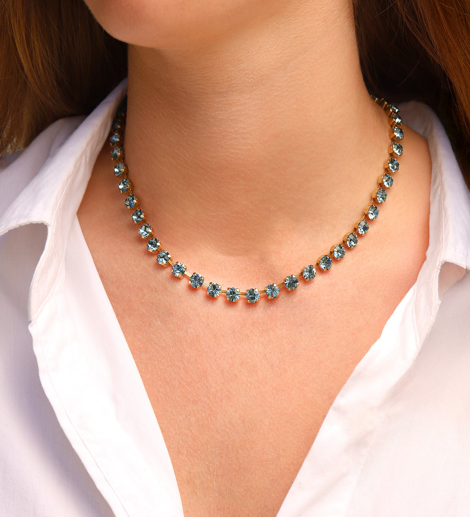 TOVA-Sarina Necklace-Necklaces-Blue Ruby Jewellery-Vancouver Canada
