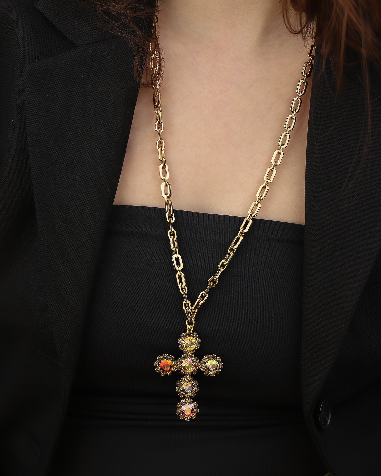Gold madonna pendant deals