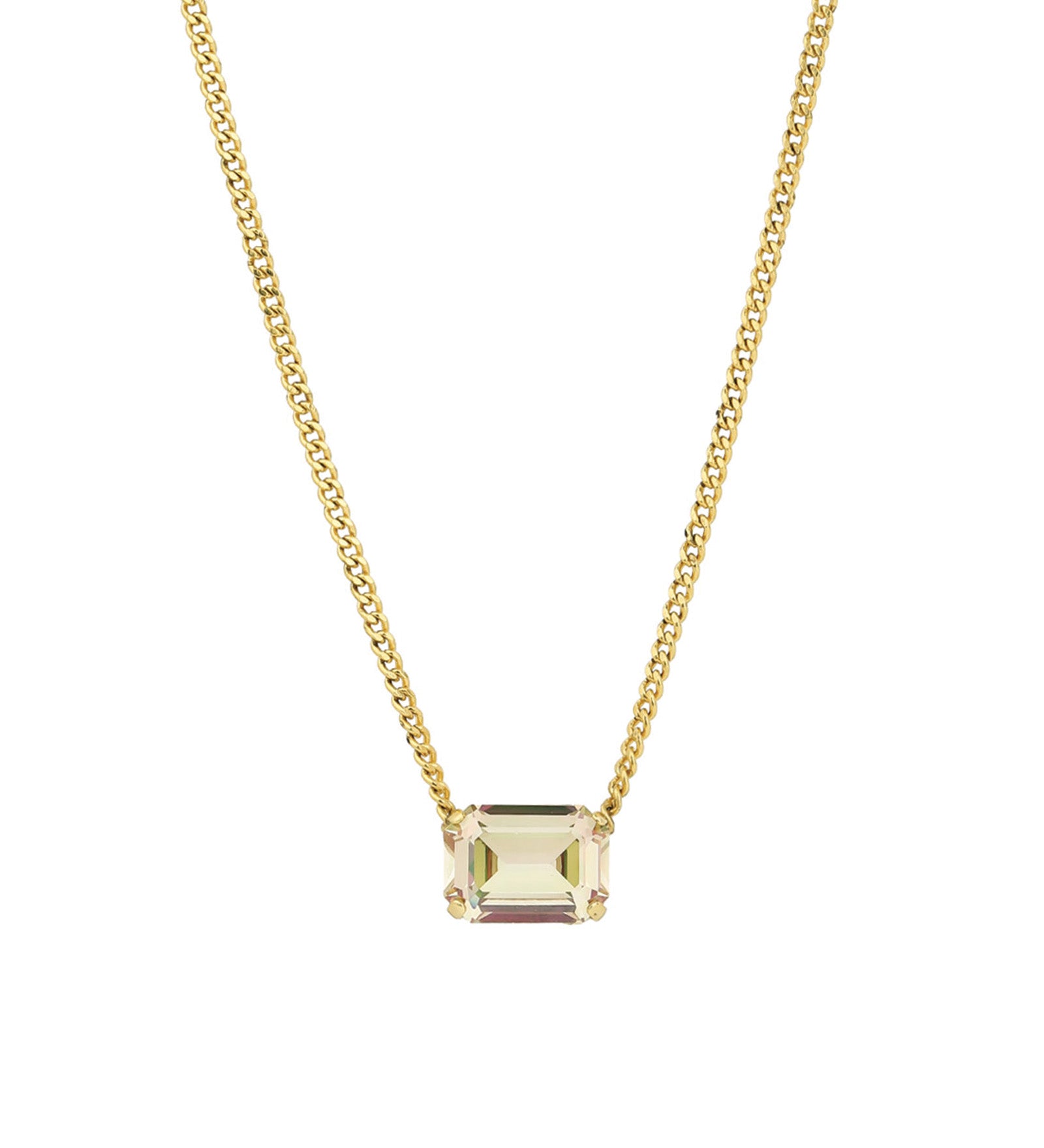 TOVA-Rubin Necklace-Necklaces-14k Gold Plated, Purple Haze Crystal-Blue Ruby Jewellery-Vancouver Canada
