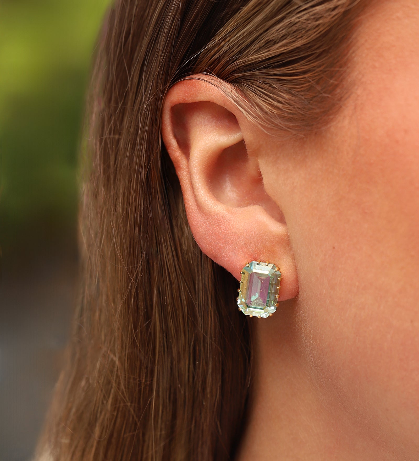TOVA-Karine Studs-Earrings-Blue Ruby Jewellery-Vancouver Canada