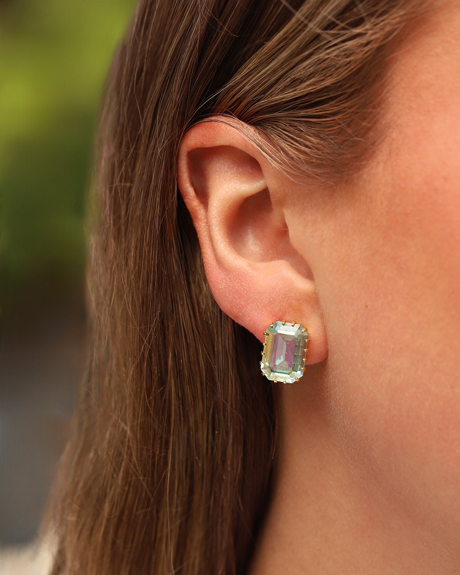 TOVA-Karine Studs-Earrings-Blue Ruby Jewellery-Vancouver Canada
