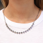 TOVA-Mini Sarina Necklace-Necklaces-Blue Ruby Jewellery-Vancouver Canada