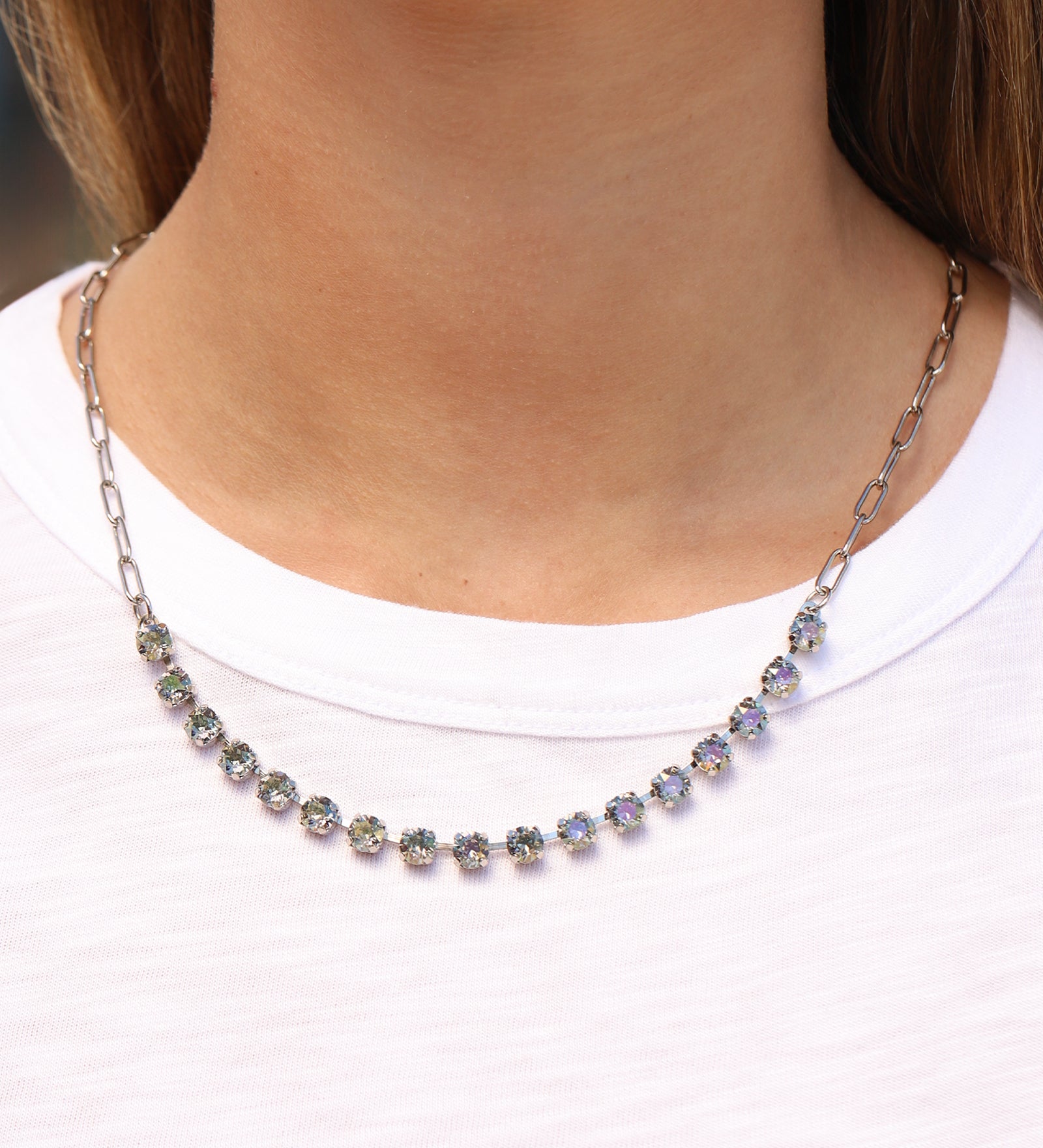 TOVA-Mini Sarina Necklace-Necklaces-Blue Ruby Jewellery-Vancouver Canada