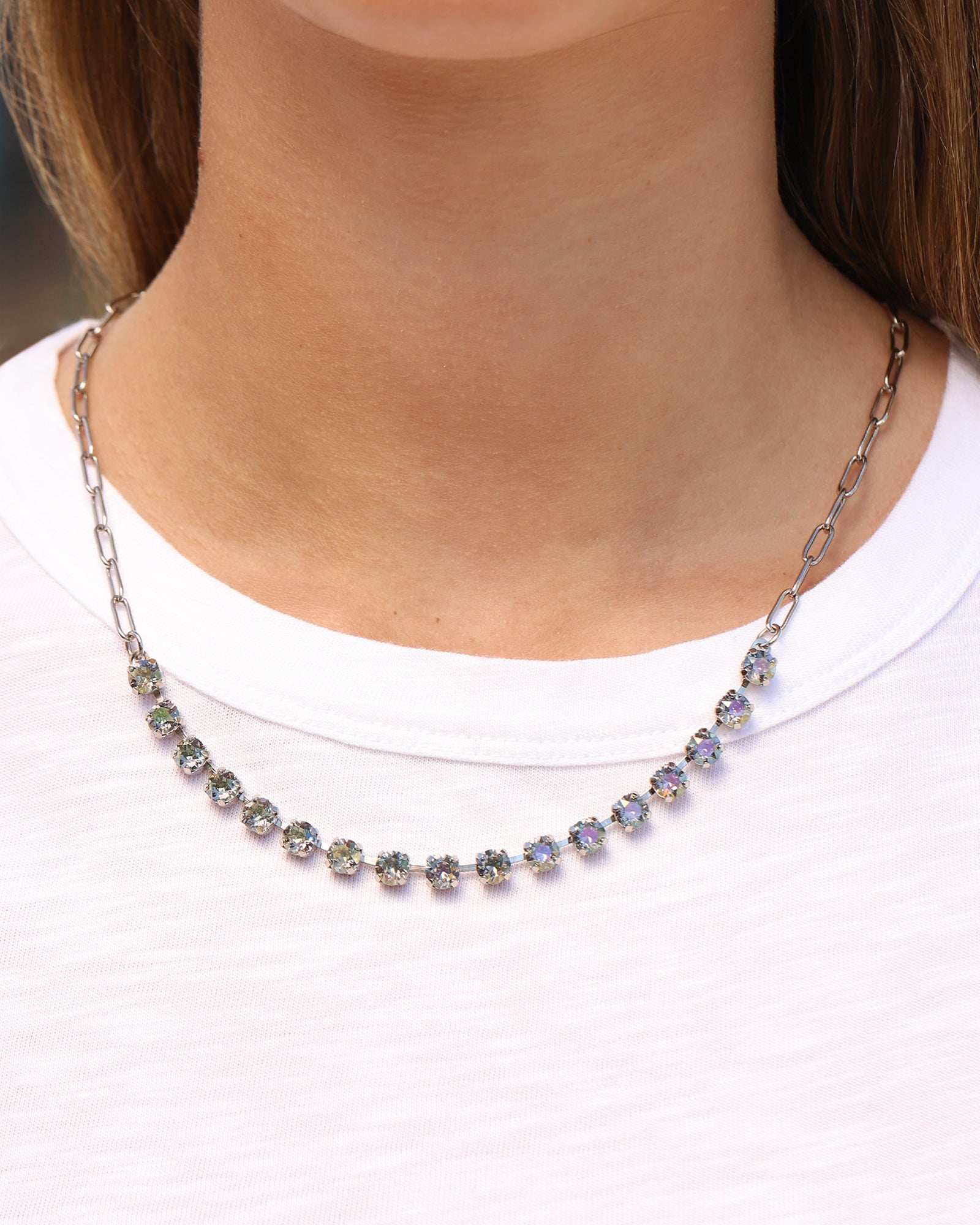 TOVA-Mini Sarina Necklace-Necklaces-Blue Ruby Jewellery-Vancouver Canada