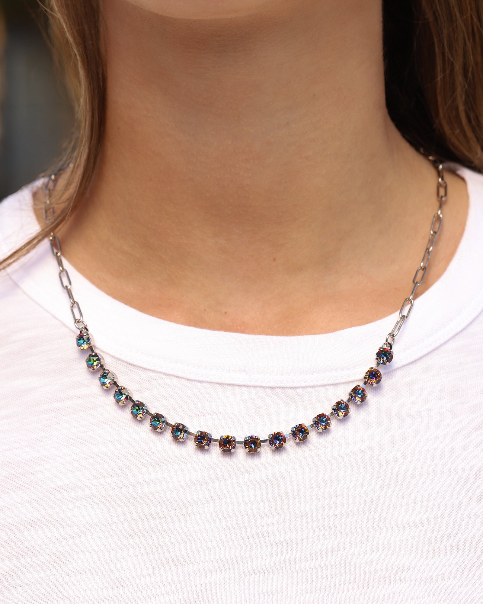 TOVA-Mini Sarina Necklace-Necklaces-Blue Ruby Jewellery-Vancouver Canada