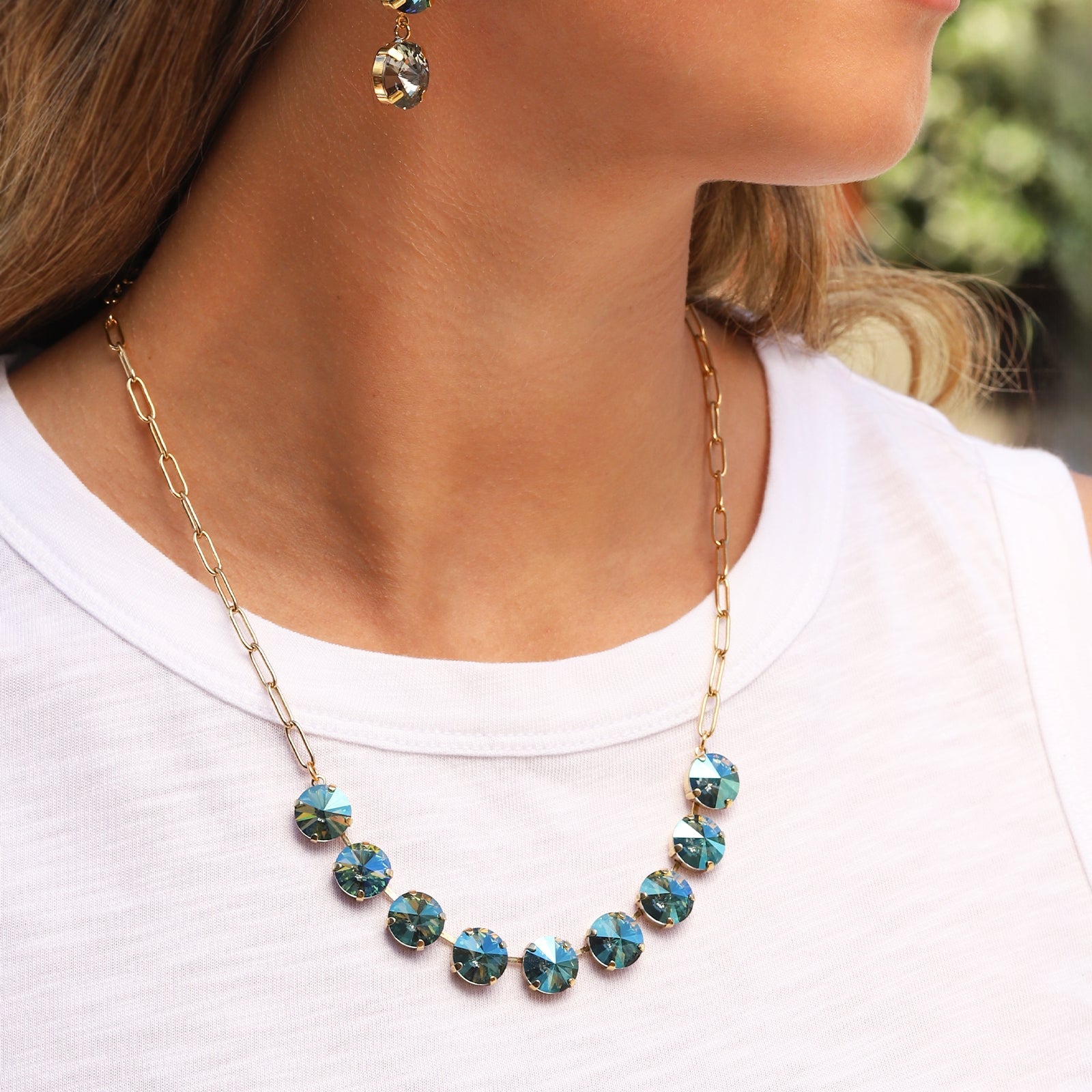 TOVA-Mini Sofia Necklace-Necklaces-Blue Ruby Jewellery-Vancouver Canada