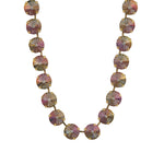 TOVA-Sofia Necklace-Necklaces-14k Gold Plated, Starlight Crystal-Blue Ruby Jewellery-Vancouver Canada