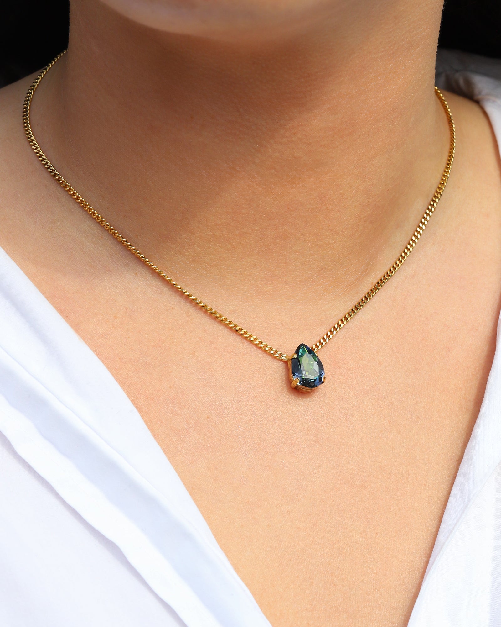 TOVA-Lumi Necklace-Necklaces-Blue Ruby Jewellery-Vancouver Canada
