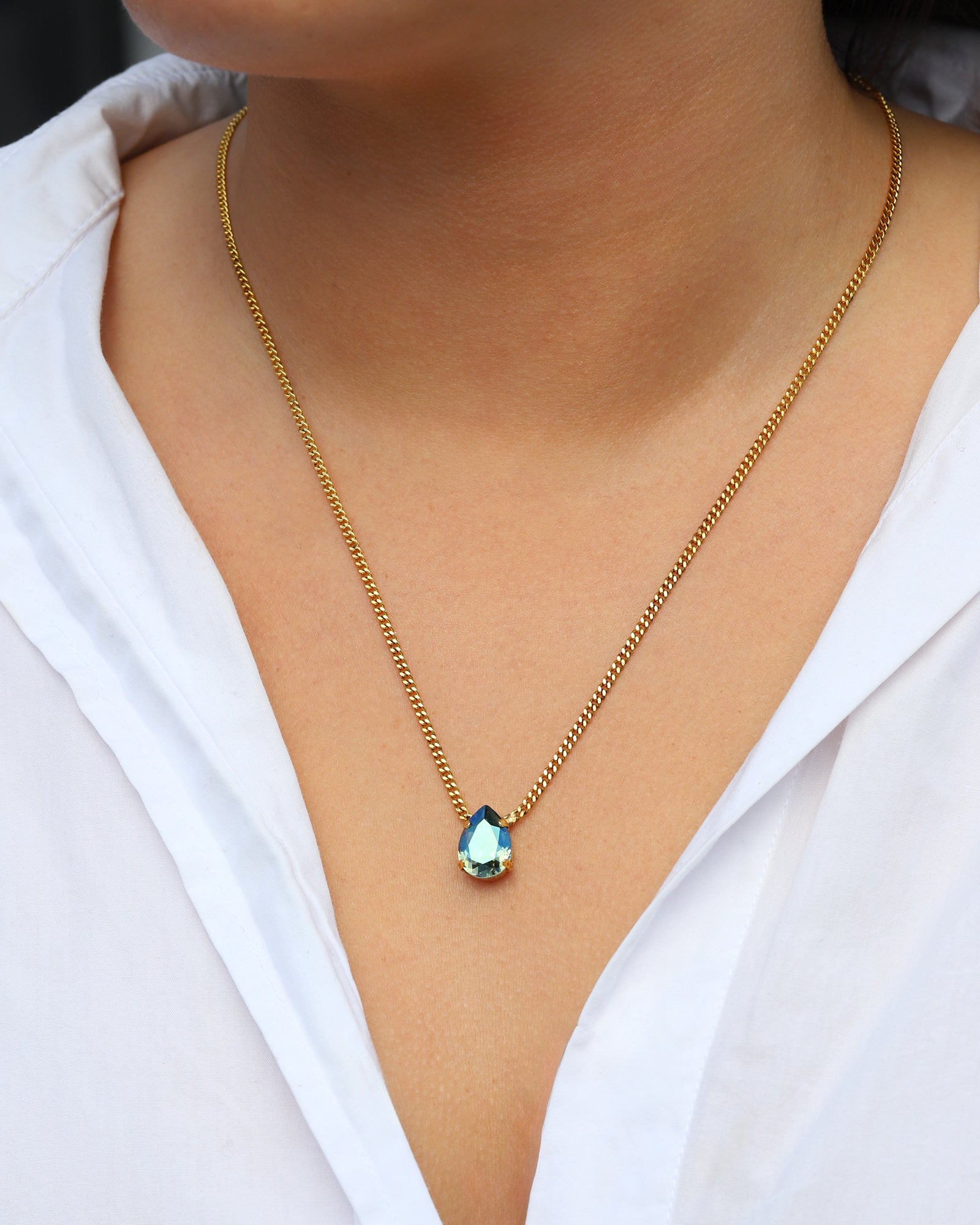 TOVA-Lumi Necklace-Necklaces-Blue Ruby Jewellery-Vancouver Canada