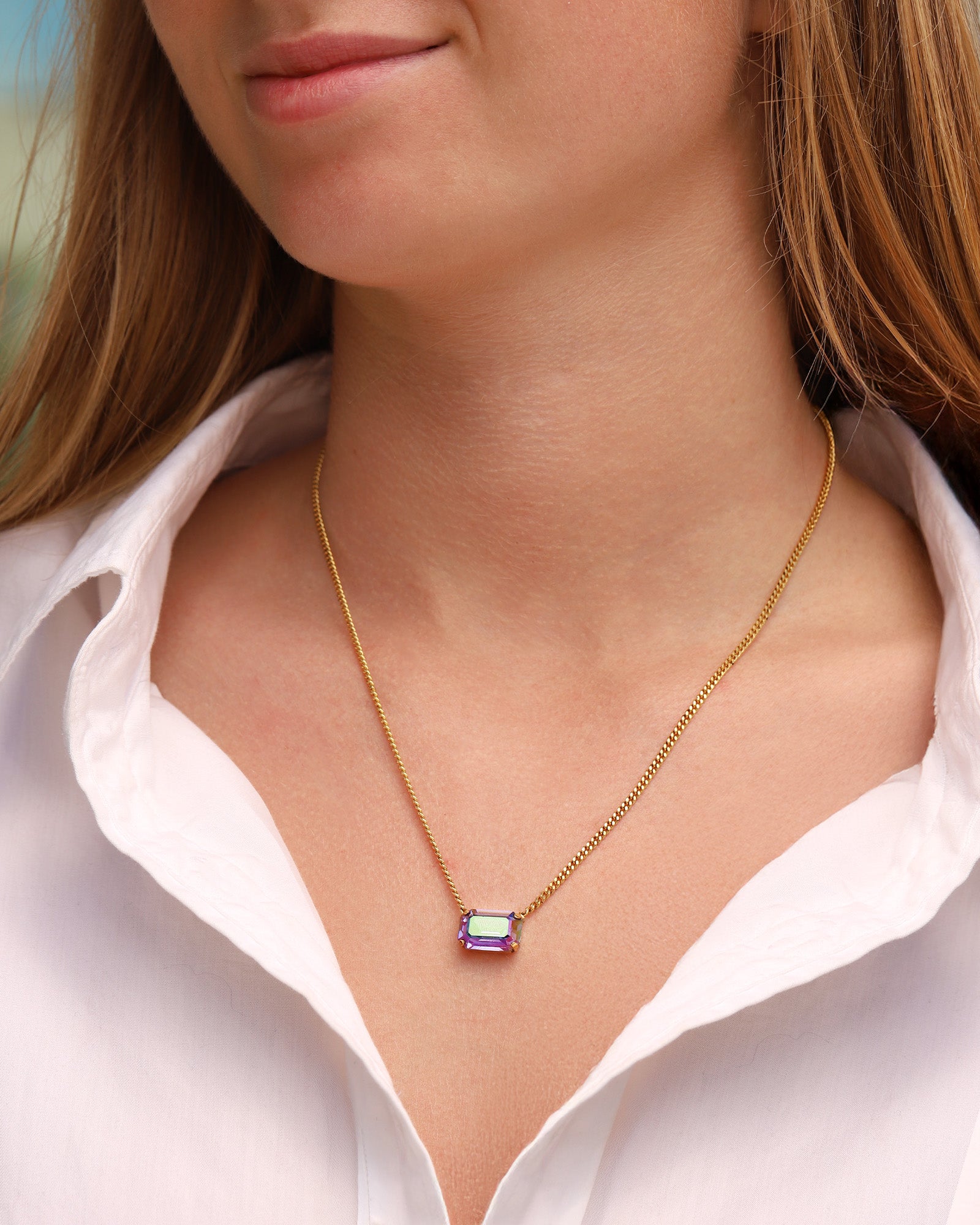 TOVA-Rubin Necklace-Necklaces-Blue Ruby Jewellery-Vancouver Canada