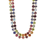 Simone Choker 14k Gold Plated, Bohemian Wonderland Crystal