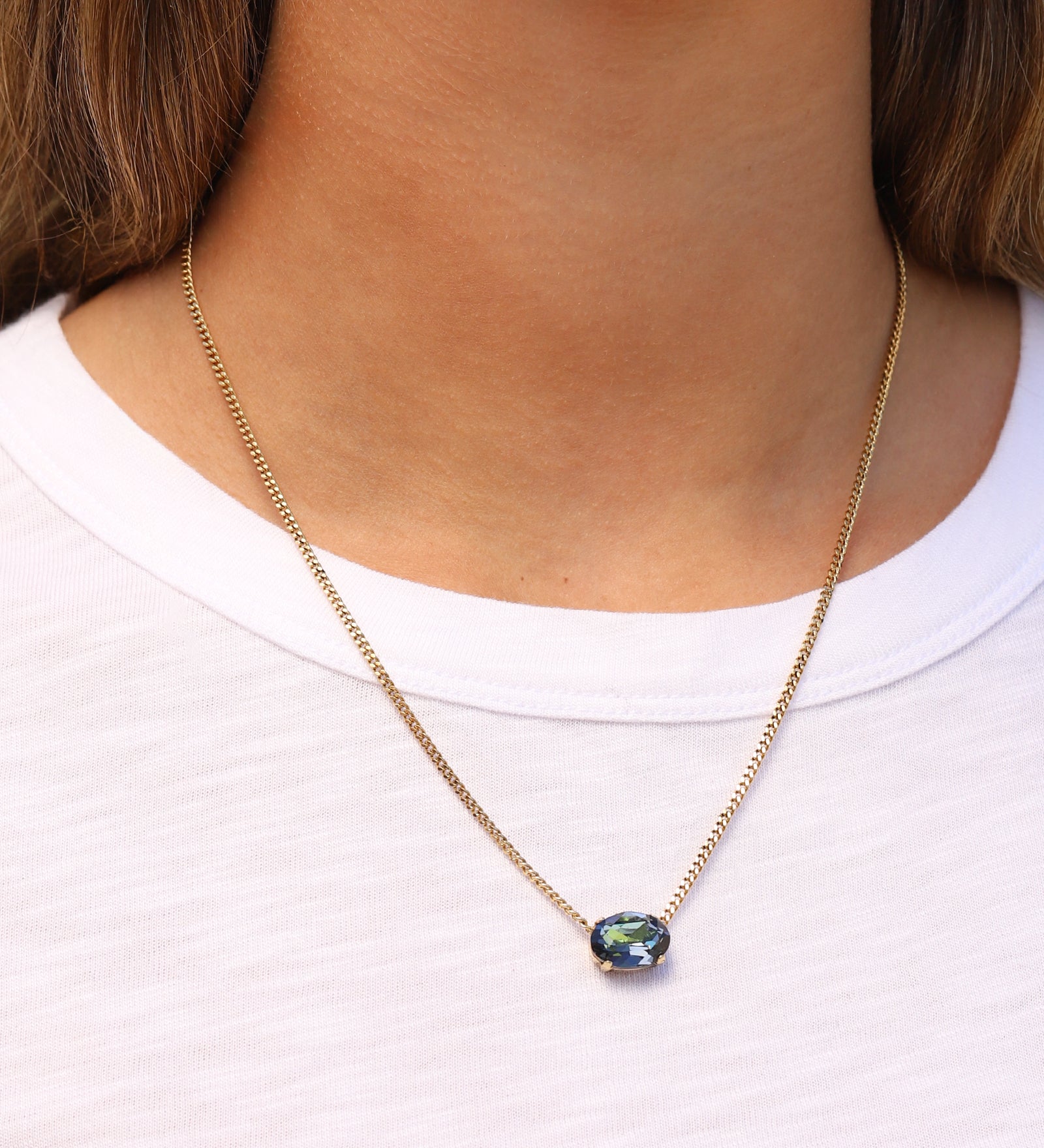 TOVA-Iza Necklace-Necklaces-Blue Ruby Jewellery-Vancouver Canada