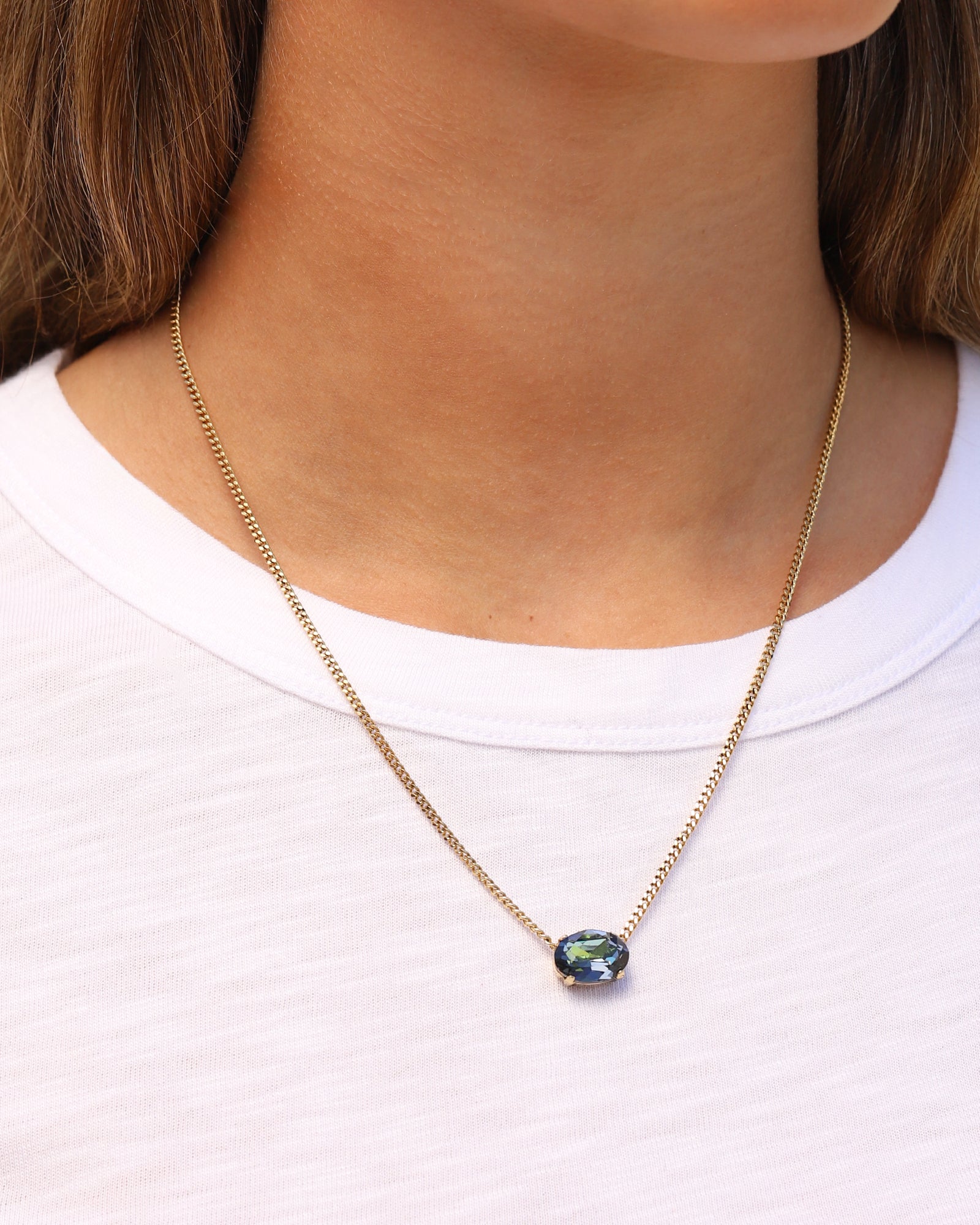TOVA-Iza Necklace-Necklaces-Blue Ruby Jewellery-Vancouver Canada