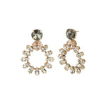 Mimi Studs 14k Gold Plated, Starlight Crystal