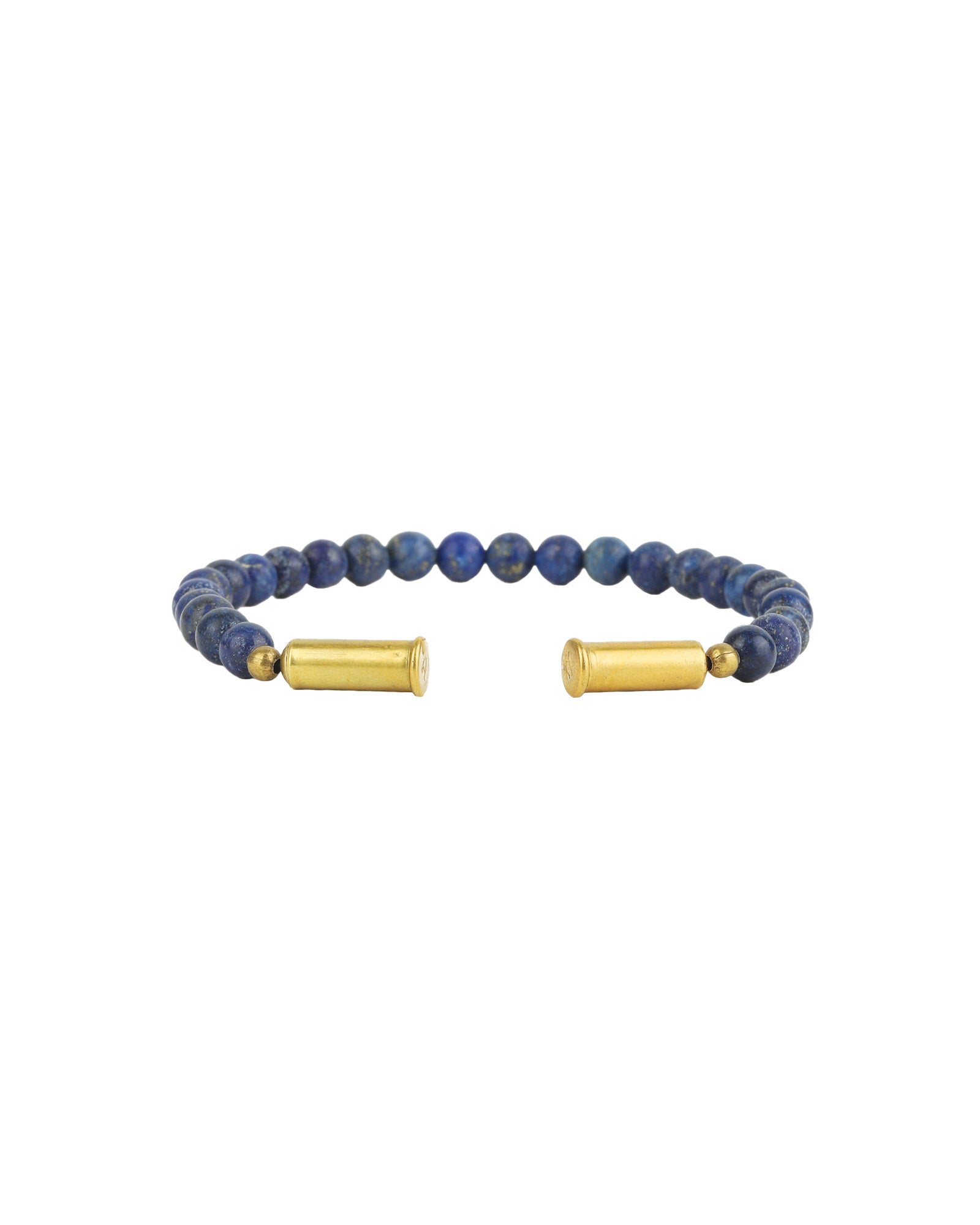 Tres Cuervos-Flint Beaded Single Bracelet-Bracelets-Blue Ruby Jewellery-Vancouver Canada