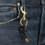 Tres Cuervos-Canvas Knot Keychain-Accessories-Blue Ruby Jewellery-Vancouver Canada