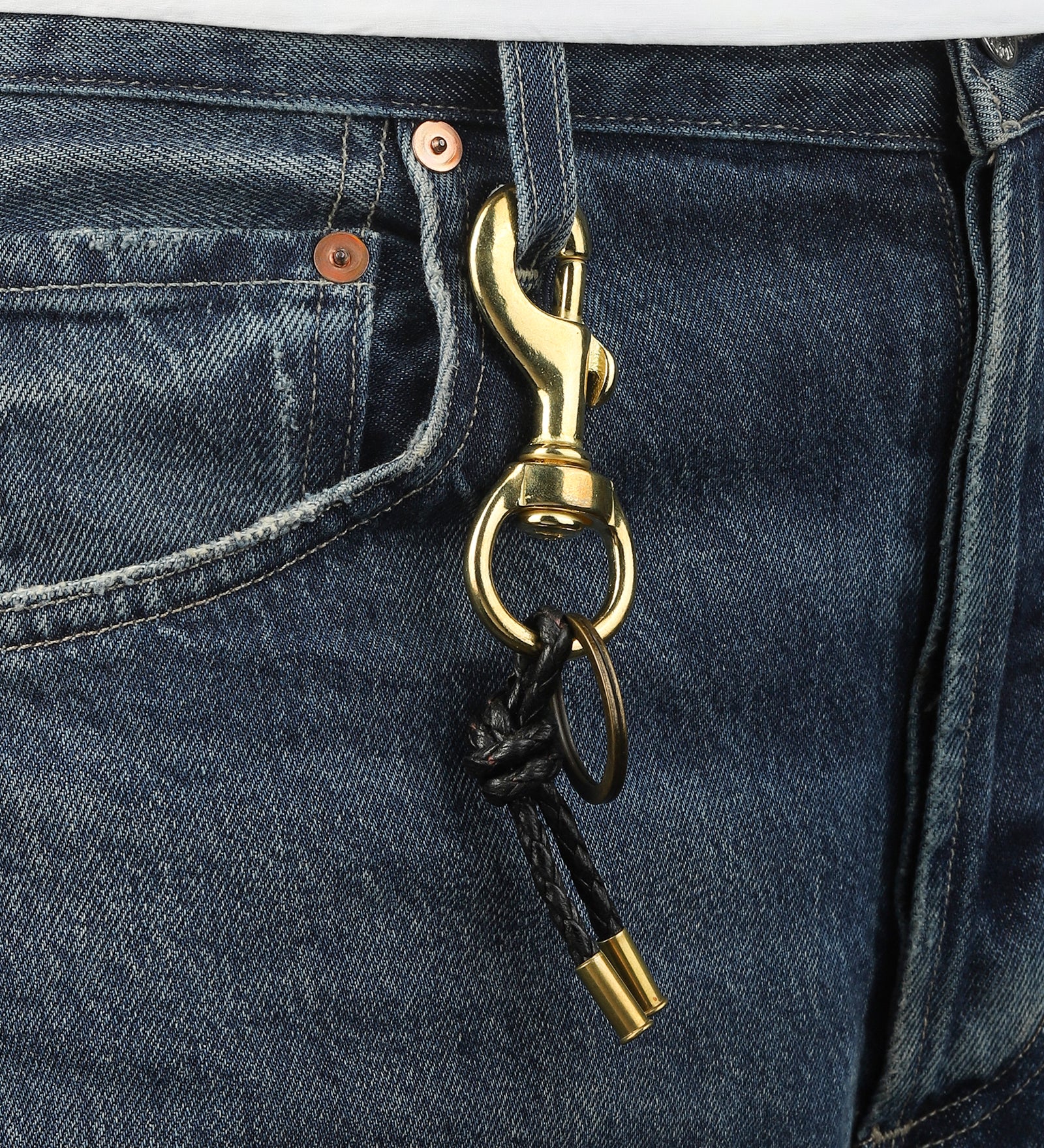 Tres Cuervos-Canvas Knot Keychain-Accessories-Blue Ruby Jewellery-Vancouver Canada