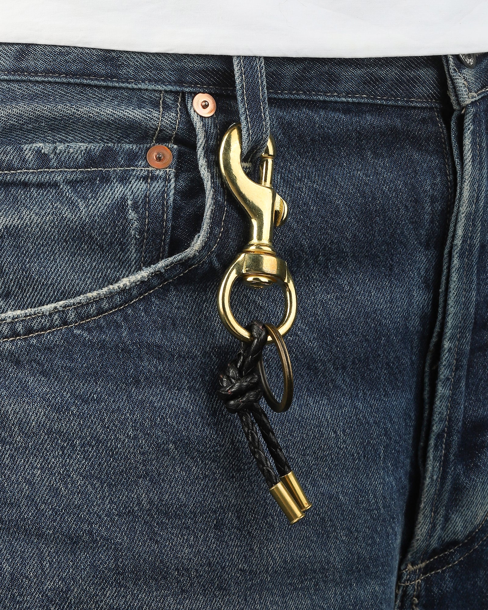 Tres Cuervos-Canvas Knot Keychain-Accessories-Blue Ruby Jewellery-Vancouver Canada