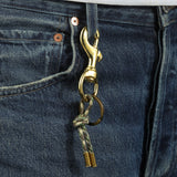 Tres Cuervos-Canvas Knot Keychain-Accessories-Blue Ruby Jewellery-Vancouver Canada