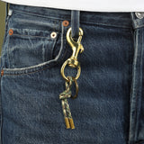 Tres Cuervos-Canvas Knot Keychain-Accessories-Blue Ruby Jewellery-Vancouver Canada