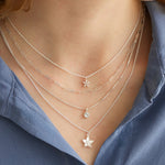 Tashi-Blossom Necklace-Necklaces-Blue Ruby Jewellery-Vancouver Canada