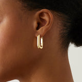 Jenny Bird-U-Link Earrings-Earrings-Blue Ruby Jewellery-Vancouver Canada