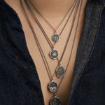 Pyrrha-Hearts Necklace-Necklaces-Blue Ruby Jewellery-Vancouver Canada
