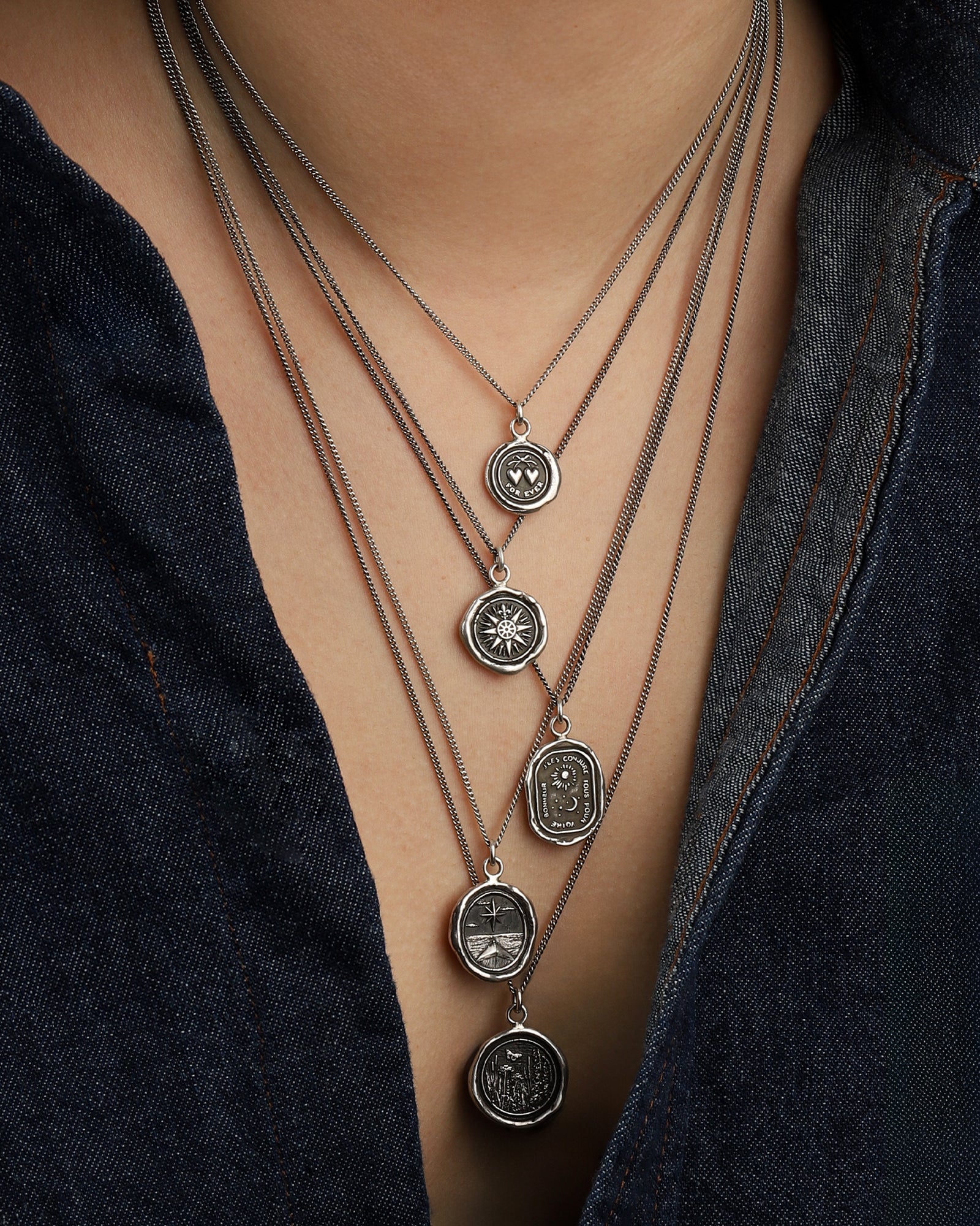 Pyrrha-Wild at Heart Talisman-Necklaces-Blue Ruby Jewellery-Vancouver Canada