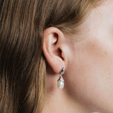 Wolf Circus-Pearl Drop Earrings-Earrings-Blue Ruby Jewellery-Vancouver Canada