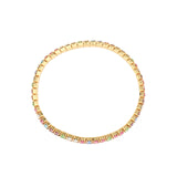 Weekend Ritual-1 Row 3mm Crystal Stretch Bracelet-Bracelets-Blue Ruby Jewellery-Vancouver Canada